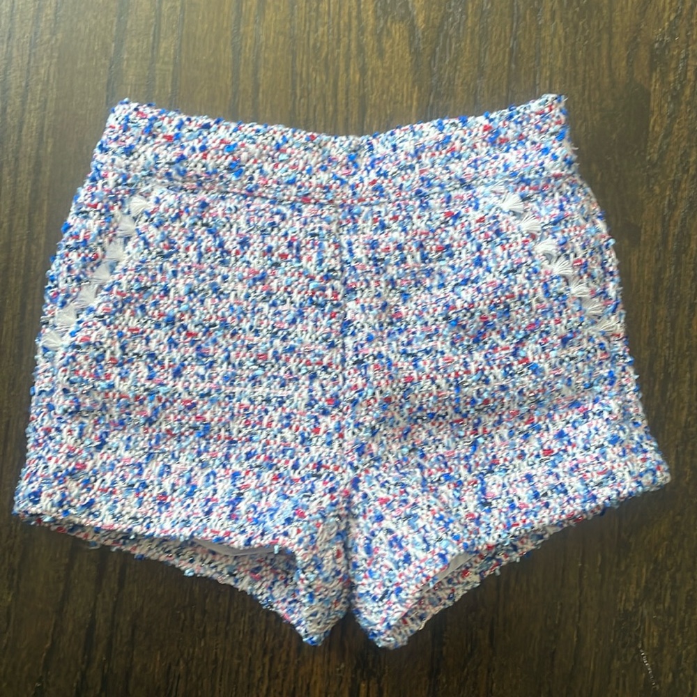 Janie and Jack baby girls tweed shorts size 12-18 months